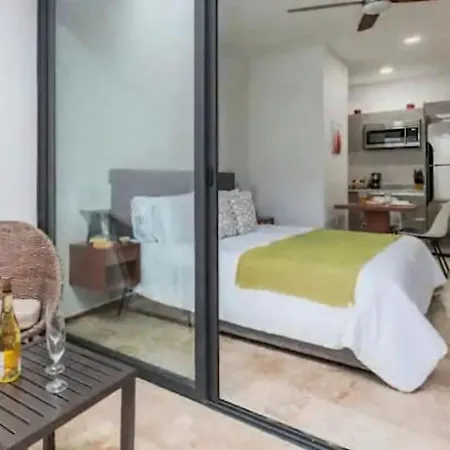 Playa Del Carmen King Master Suite With Pool Near 5Th And Beach